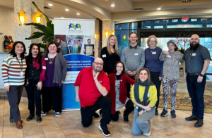 Members of the North Shore Sunshine Coast Community Council at their event, "Beyond Walls: Inclusive Housing"